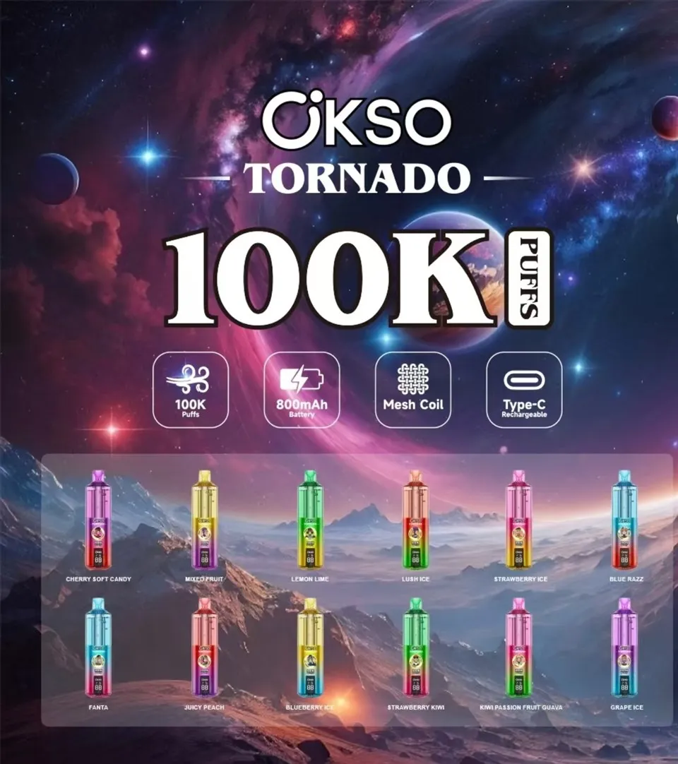 OKSO Tornado 100k Puffs Vape price