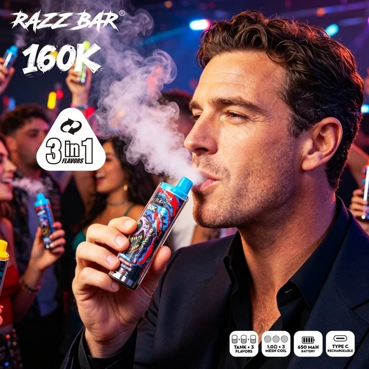Razz Bar 160k Puff Viral Product best