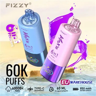 Fizzy 60000 PUFF (6 in 1）