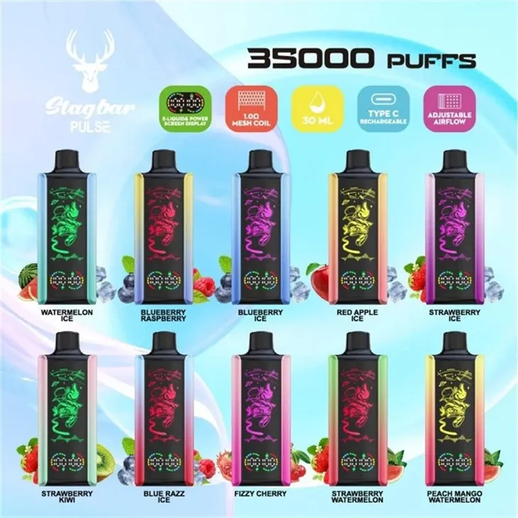 Stag Bar Pulse 35K Puffs high quality