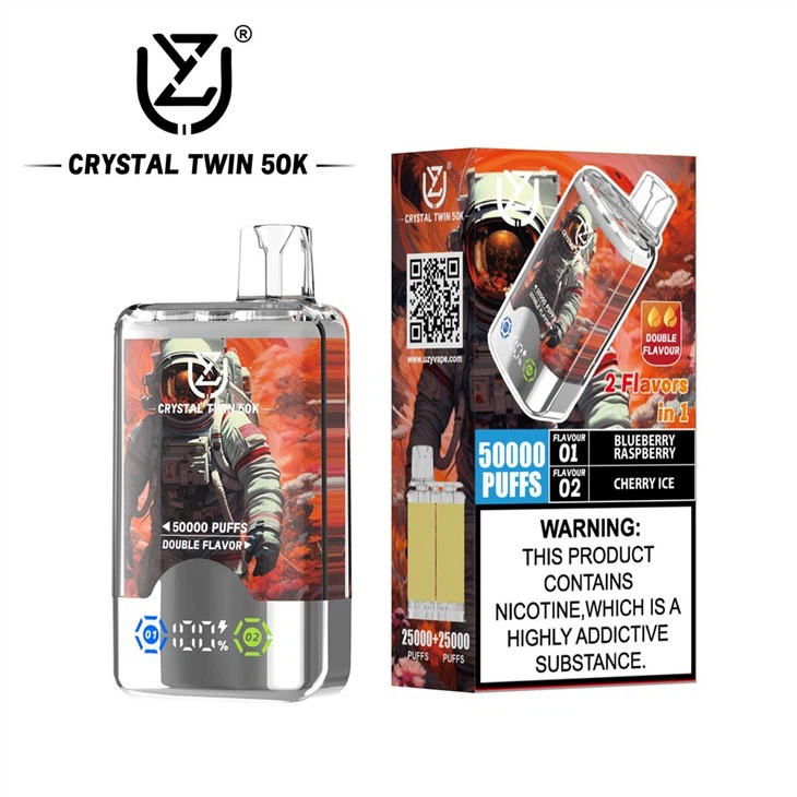 UZY Crystal Twin 50k Disposable Vape