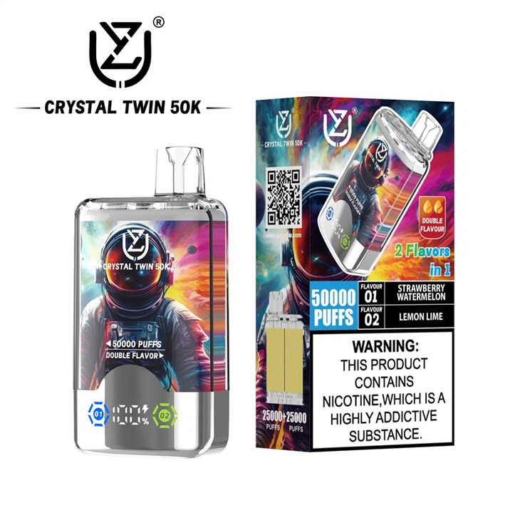 UZY Crystal Twin 50k Disposable Vape