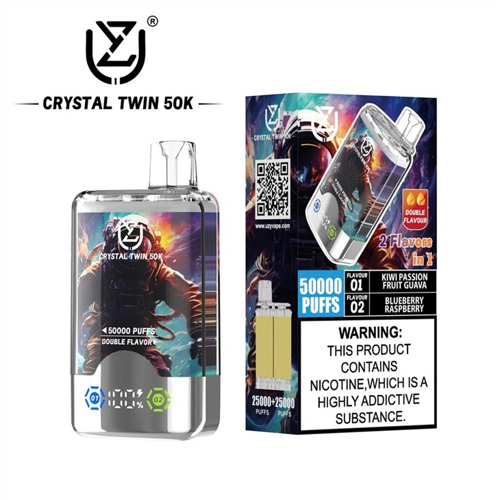 UZY Crystal Twin 50k Disposable Vape